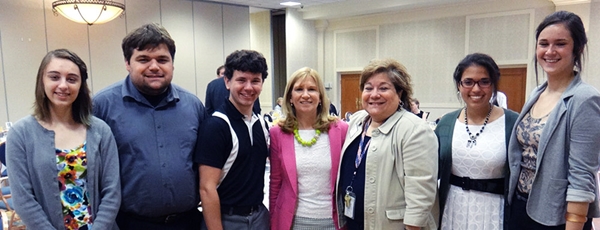 Team Interns with Diane Laney Fitzpatrick & Elizabeth Bartz